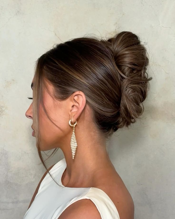 Voluminous French Twist