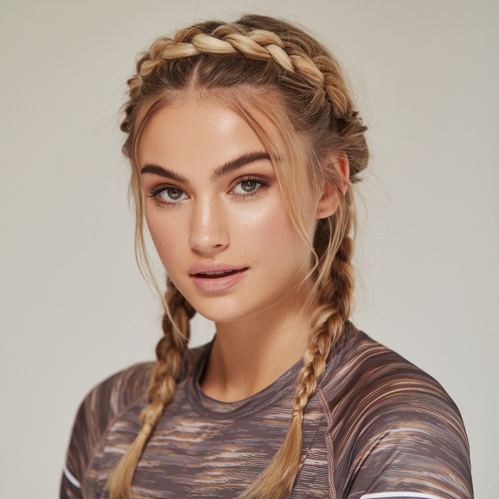 Dutch Braided Crown