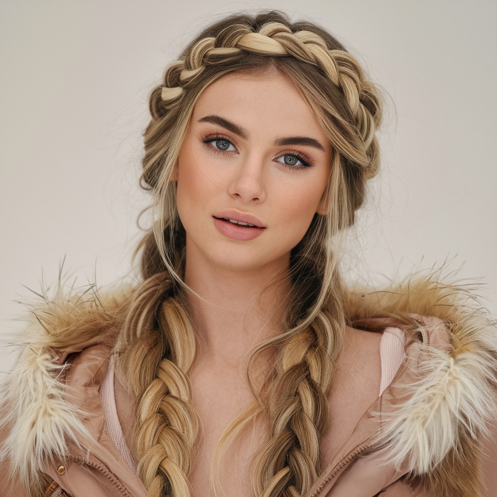 Braided Halo with Wavy Length