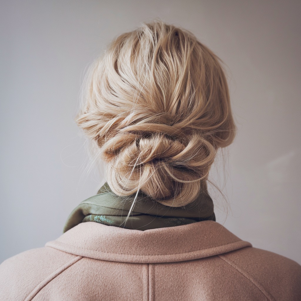 Messy French Twist