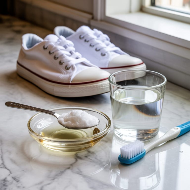 How I Keep My White Sneakers Looking New Without Buying Anything